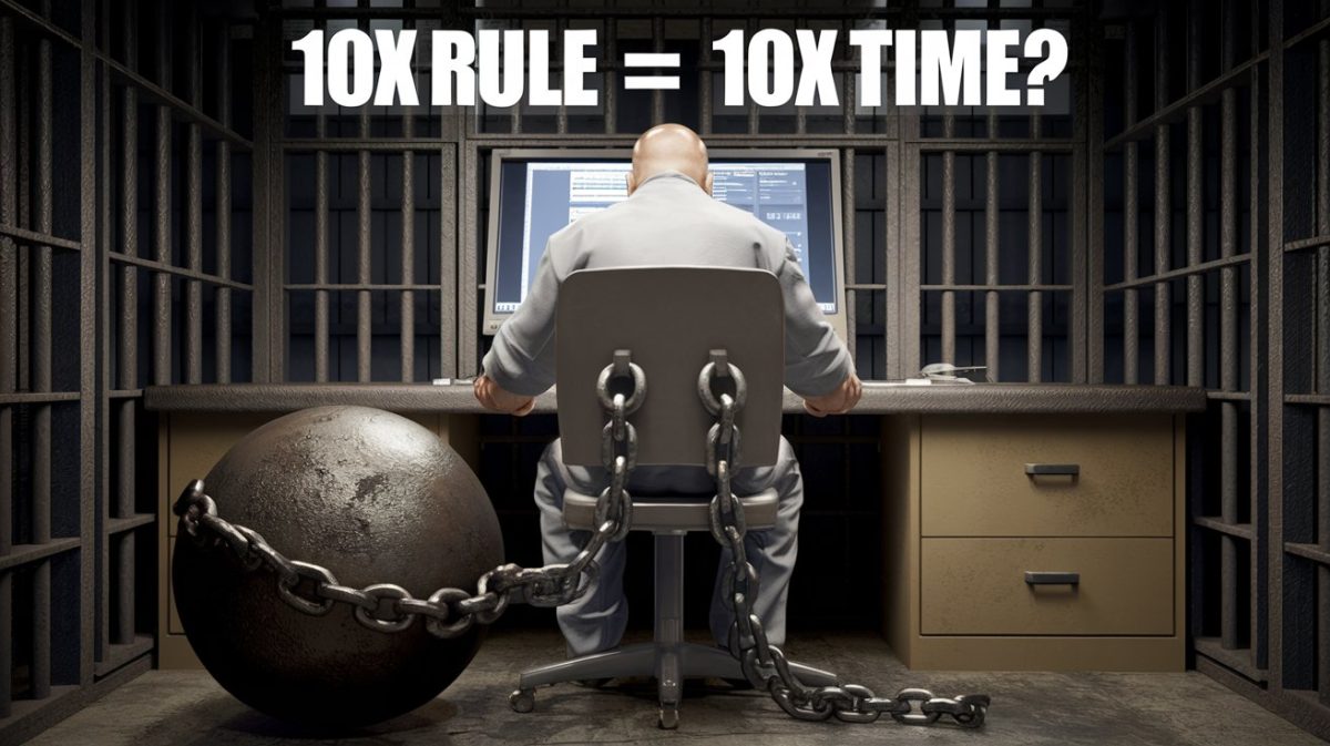 Does 10X Rule equal 10X Time?